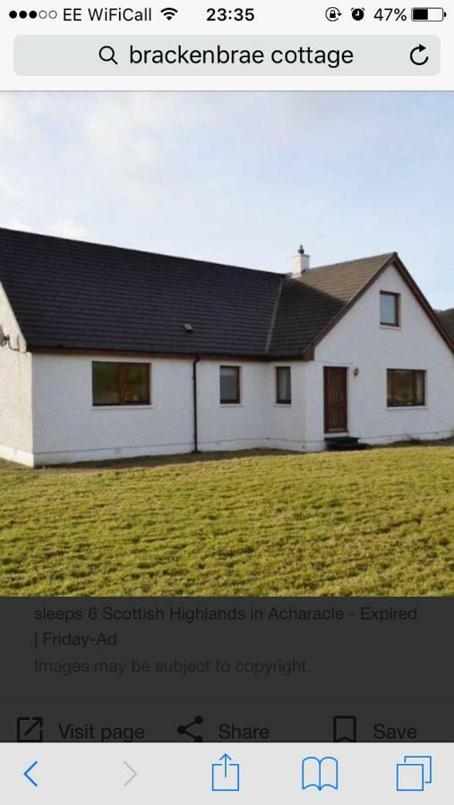 Brackenbrae Holiday Cottage Acharacle Eksteriør billede
